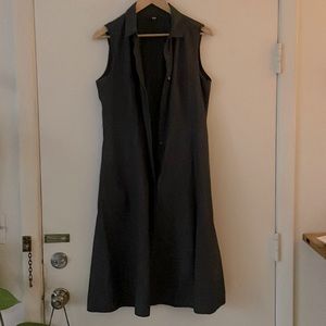 Uniqlo Sleeveless Buttondown Dress